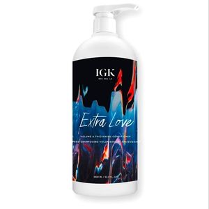 Igk EXTRA LOVE CONDITIONER LITERVOLUME AND THICKENING CONDITIONER liter 33.8oz